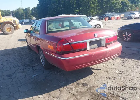 1999 Mercury Grand Marquis Gs из США, поврежденный, VIN 2MEFM74W5XX733287
